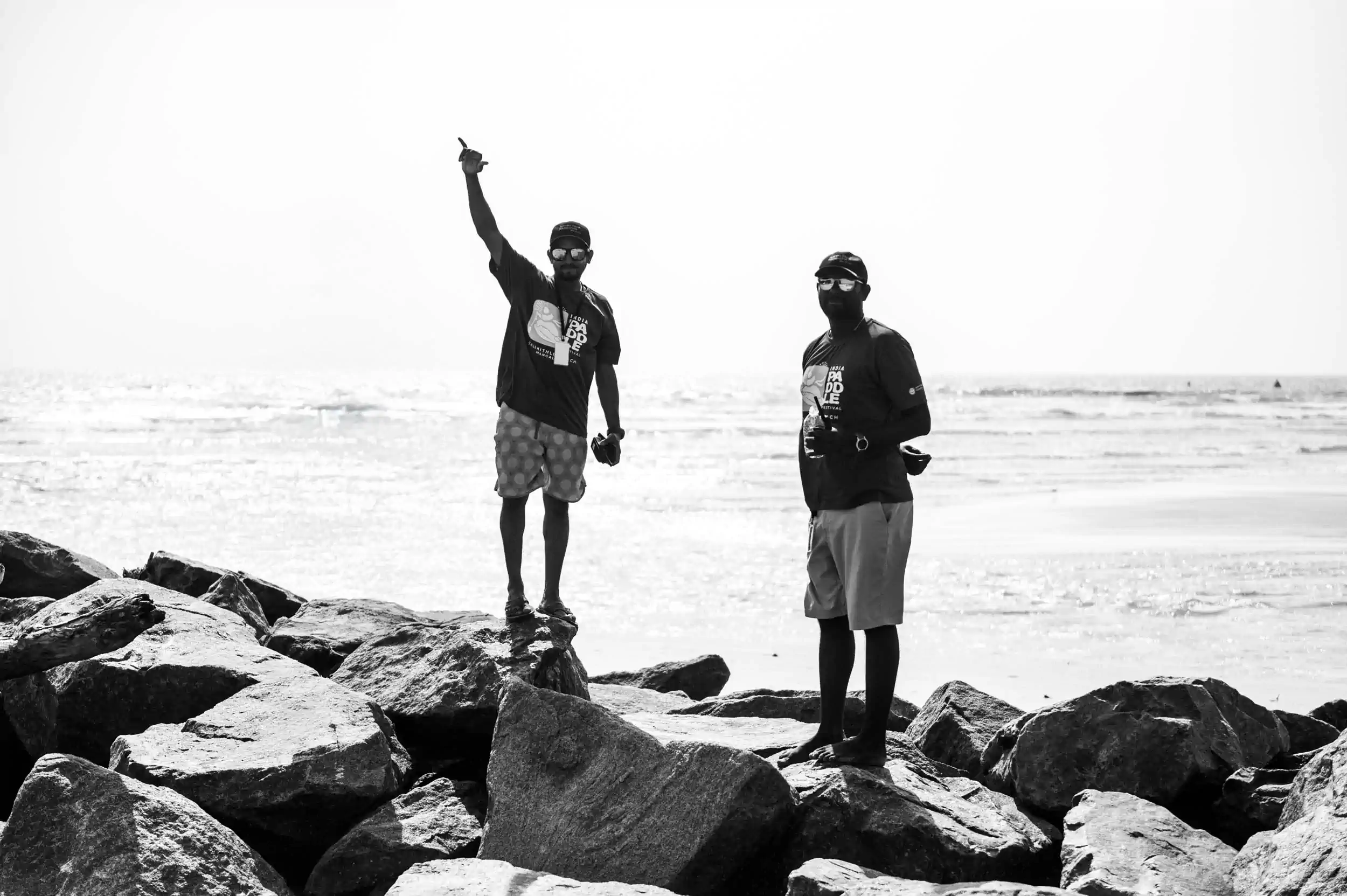 Placeholder for a confirmed photograph of ThunderMonkey founders Ram and Kishore